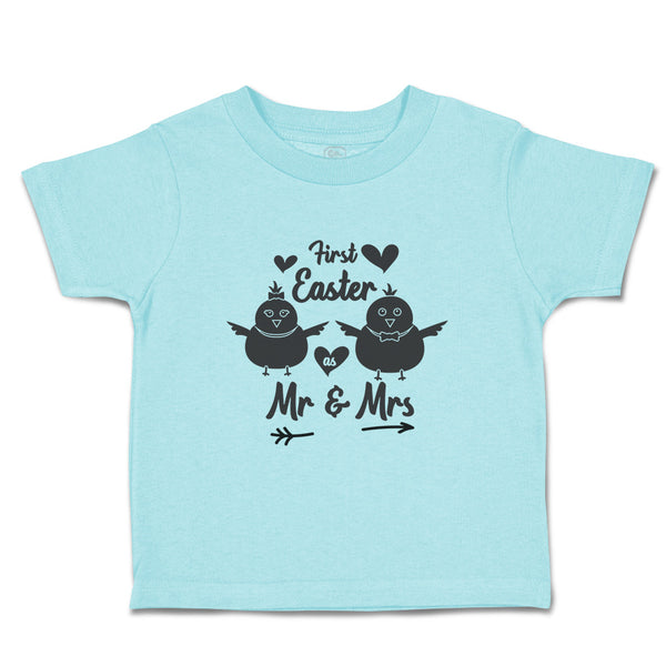 Toddler Clothes First Easter as Mr & Mrs Toddler Shirt Baby Clothes Cotton