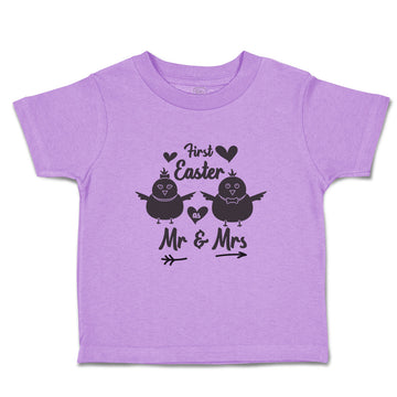 Toddler Clothes First Easter as Mr & Mrs Toddler Shirt Baby Clothes Cotton