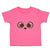 Toddler Clothes Bunny Eyes with Heart Noise Toddler Shirt Baby Clothes Cotton