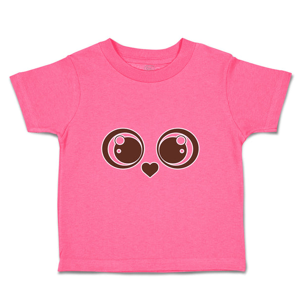 Toddler Clothes Bunny Eyes with Heart Noise Toddler Shirt Baby Clothes Cotton