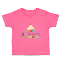 Toddler Clothes Happy Easter Chicken Eggs Toddler Shirt Baby Clothes Cotton