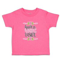 Toddler Clothes Have A Blessed Easter Toddler Shirt Baby Clothes Cotton