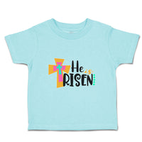 Toddler Clothes He Is Risen Toddler Shirt Baby Clothes Cotton