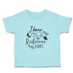 Toddler Clothes I Know My Redeemer Lives Toddler Shirt Baby Clothes Cotton