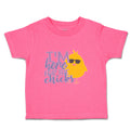Toddler Clothes I'M Here for The Chicks Toddler Shirt Baby Clothes Cotton