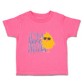 Toddler Clothes I'M Here for The Chicks Toddler Shirt Baby Clothes Cotton