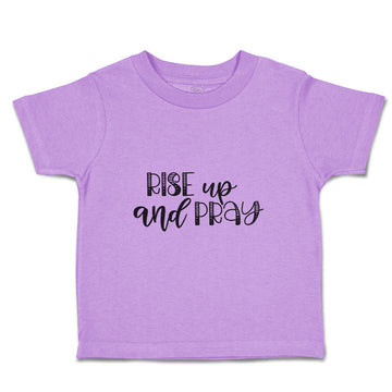 Toddler Clothes Rise up and Pray Toddler Shirt Baby Clothes Cotton