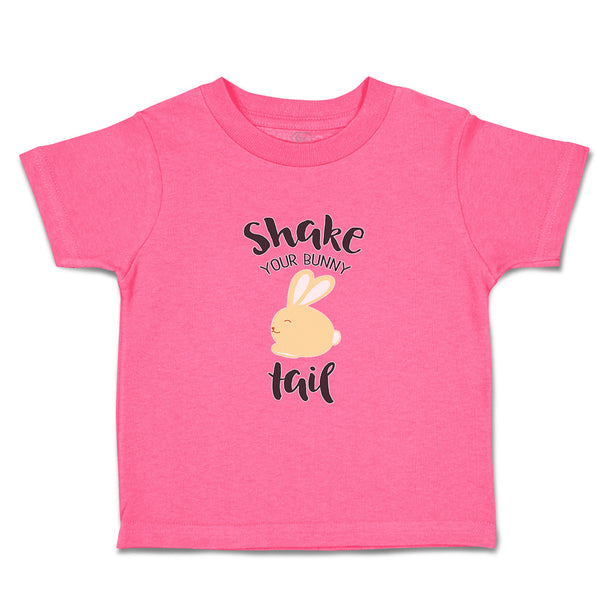 Toddler Clothes Shake Your Bunny Tail Bunny Toddler Shirt Baby Clothes Cotton
