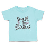 Toddler Clothes Smell The Flowers Toddler Shirt Baby Clothes Cotton