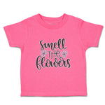 Toddler Clothes Smell The Flowers Toddler Shirt Baby Clothes Cotton