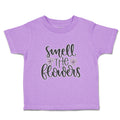 Toddler Clothes Smell The Flowers Toddler Shirt Baby Clothes Cotton