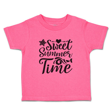 Toddler Clothes Sweet Summer Time Toddler Shirt Baby Clothes Cotton