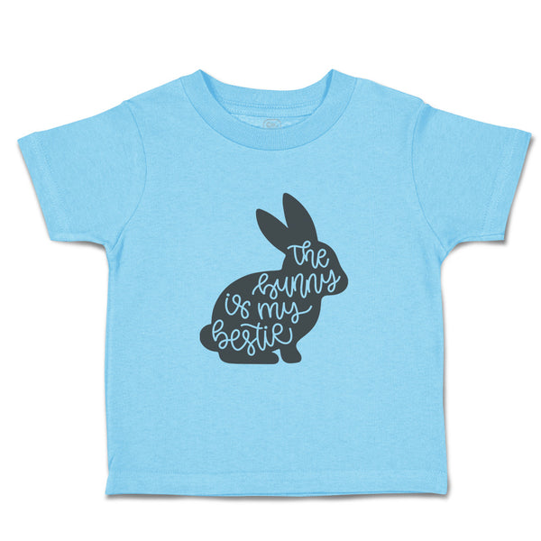 Toddler Clothes The Bunny Is My Bestie Toddler Shirt Baby Clothes Cotton