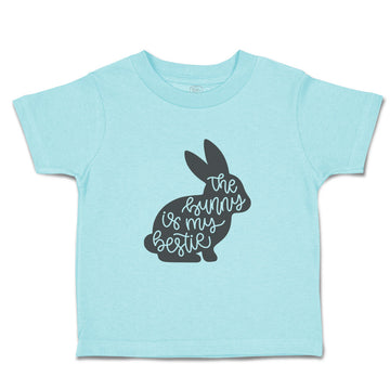 Toddler Clothes The Bunny Is My Bestie Toddler Shirt Baby Clothes Cotton