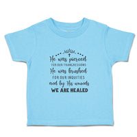 Toddler Clothes He Was Brushed for Our Inequities & His Wounds We Are Healed