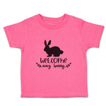 Toddler Clothes Welcome Every Bunny Toddler Shirt Baby Clothes Cotton