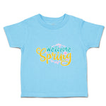 Toddler Clothes Welcome Spring Toddler Shirt Baby Clothes Cotton