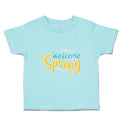Toddler Clothes Welcome Spring Toddler Shirt Baby Clothes Cotton