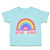 Toddler Clothes Stay Calm Rainbow Heart Toddler Shirt Baby Clothes Cotton