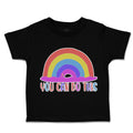 Toddler Clothes You Can Do This Rainbow Toddler Shirt Baby Clothes Cotton