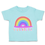Toddler Clothes You Can Do This Rainbow Toddler Shirt Baby Clothes Cotton