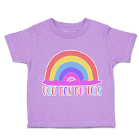 Toddler Clothes You Can Do This Rainbow Toddler Shirt Baby Clothes Cotton