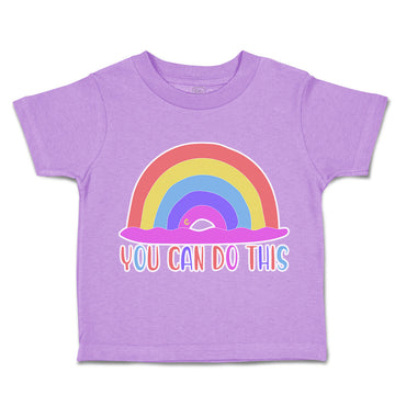 Toddler Clothes You Can Do This Rainbow Toddler Shirt Baby Clothes Cotton