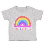 Toddler Clothes You Can Do This Rainbow Toddler Shirt Baby Clothes Cotton