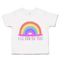 Toddler Clothes You Can Do This Rainbow Toddler Shirt Baby Clothes Cotton