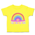 Toddler Clothes You Can Do This Rainbow Toddler Shirt Baby Clothes Cotton