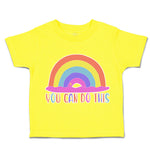 Toddler Clothes You Can Do This Rainbow Toddler Shirt Baby Clothes Cotton