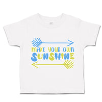 Toddler Clothes Make Your Own Sunshine Arrow Toddler Shirt Baby Clothes Cotton