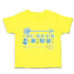 Toddler Clothes Make Your Own Sunshine Arrow Toddler Shirt Baby Clothes Cotton