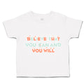 Toddler Clothes Believe That You Can and You Will Heart Toddler Shirt Cotton