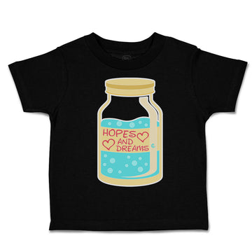 Toddler Clothes Hopes and Dreams Heart Bottle Toddler Shirt Baby Clothes Cotton