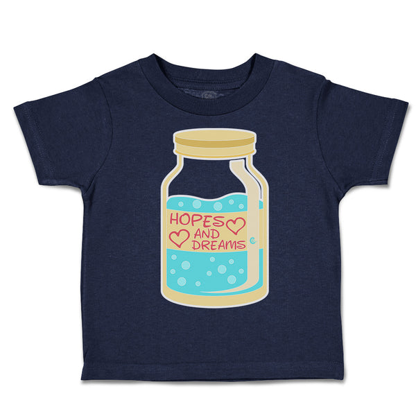 Toddler Clothes Hopes and Dreams Heart Bottle Toddler Shirt Baby Clothes Cotton