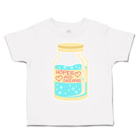 Toddler Clothes Hopes and Dreams Heart Bottle Toddler Shirt Baby Clothes Cotton