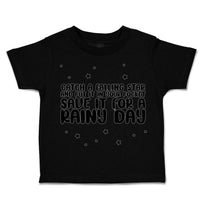 Toddler Clothes Falling Star Pocket Rainy Day Star Toddler Shirt Cotton