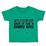 Toddler Clothes Falling Star Pocket Rainy Day Star Toddler Shirt Cotton