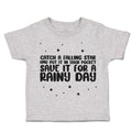 Toddler Clothes Falling Star Pocket Rainy Day Star Toddler Shirt Cotton