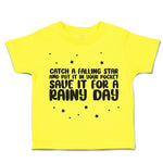 Toddler Clothes Falling Star Pocket Rainy Day Star Toddler Shirt Cotton