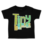 Toddler Clothes Tiny but Mighty Toddler Shirt Baby Clothes Cotton