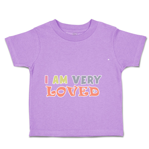 Toddler Clothes You Are Very Loved Toddler Shirt Baby Clothes Cotton