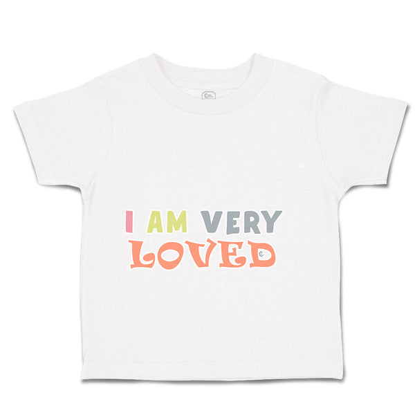 Toddler Clothes You Are Very Loved Toddler Shirt Baby Clothes Cotton