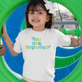 Toddler Clothes You Are Important Toddler Shirt Baby Clothes Cotton