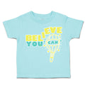 Toddler Clothes Believe You Can Stars Toddler Shirt Baby Clothes Cotton