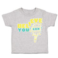 Toddler Clothes Believe You Can Stars Toddler Shirt Baby Clothes Cotton