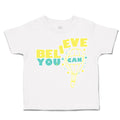 Toddler Clothes Believe You Can Stars Toddler Shirt Baby Clothes Cotton