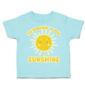 Toddler Clothes Sending You Sunshine Sun Toddler Shirt Baby Clothes Cotton