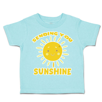 Toddler Clothes Sending You Sunshine Sun Toddler Shirt Baby Clothes Cotton